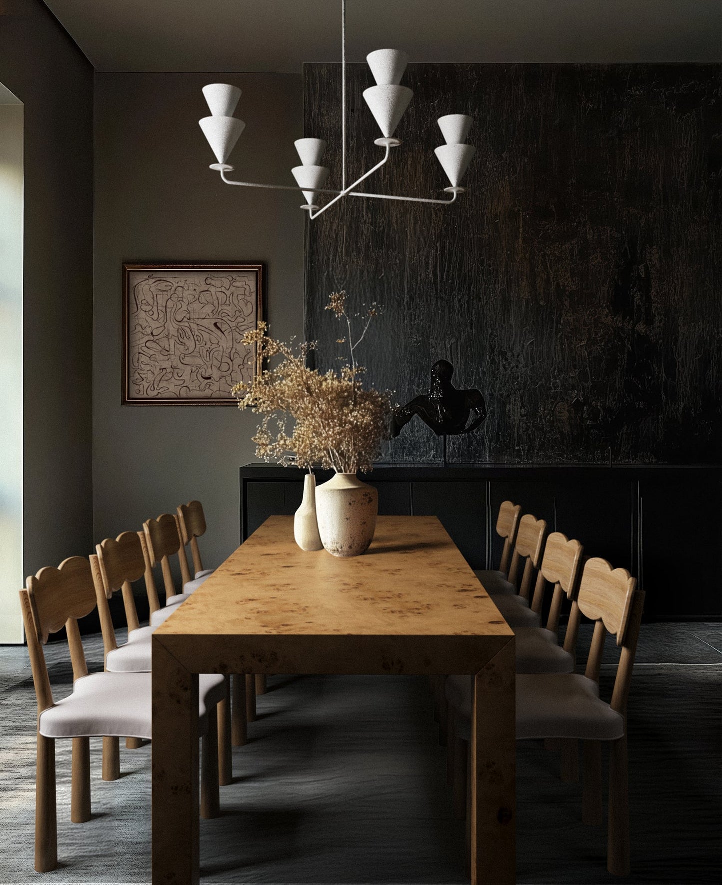 Madeleine Dining Chair Set of 2 (Oak)