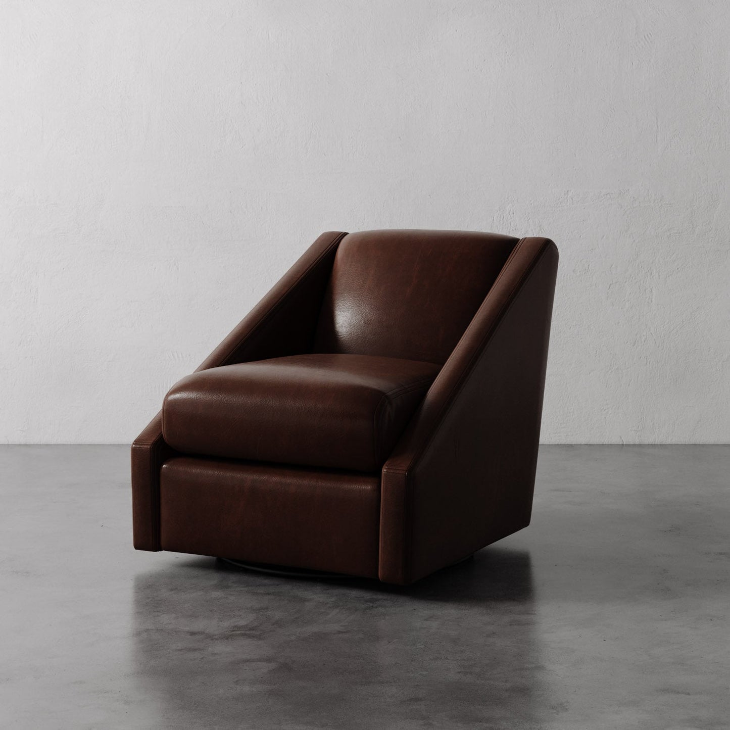 Fontaine Leather Swivel Chair