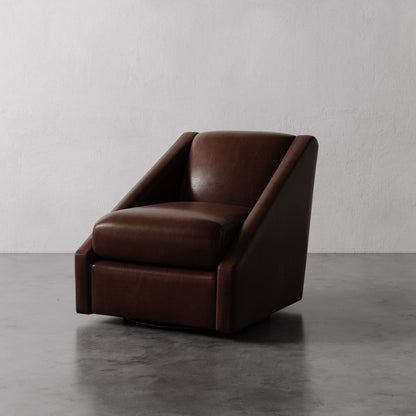 Fontaine Leather Swivel Chair