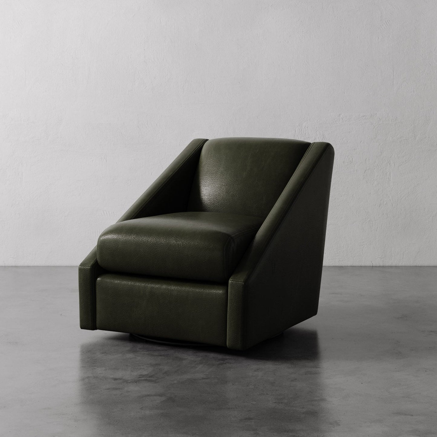 Fontaine Leather Swivel Chair