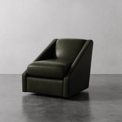 Fontaine Leather Swivel Chair