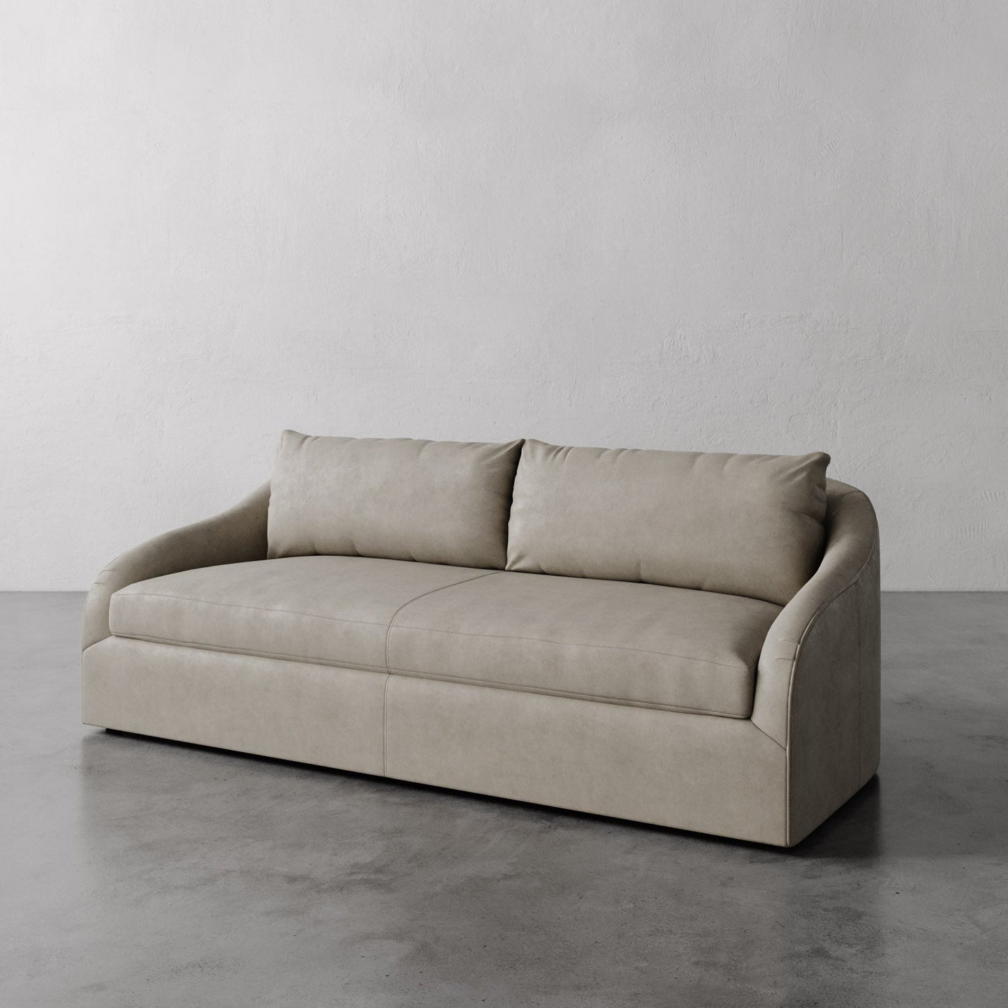 Rousseau Leather Sofa