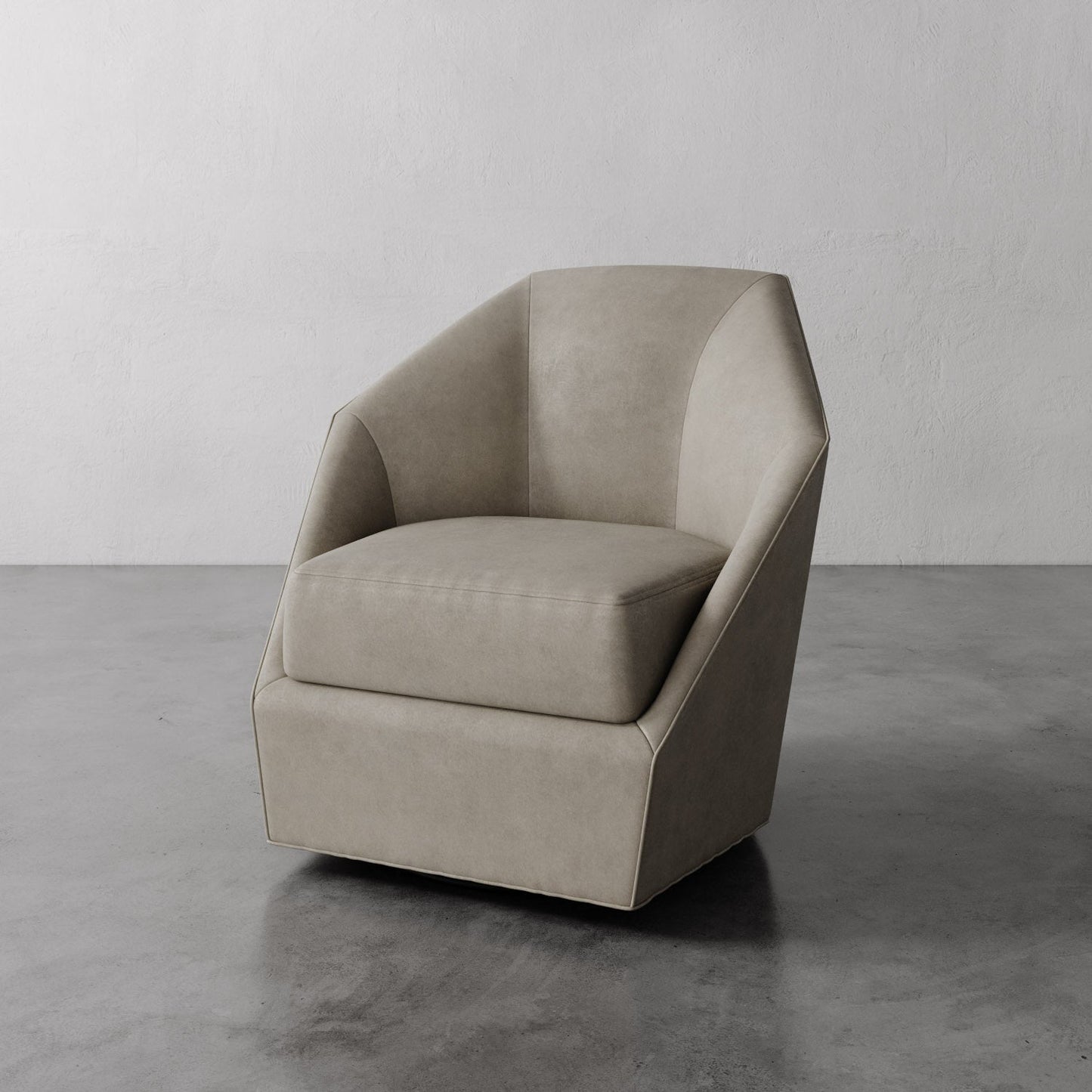 Bijou Leather Swivel Chair