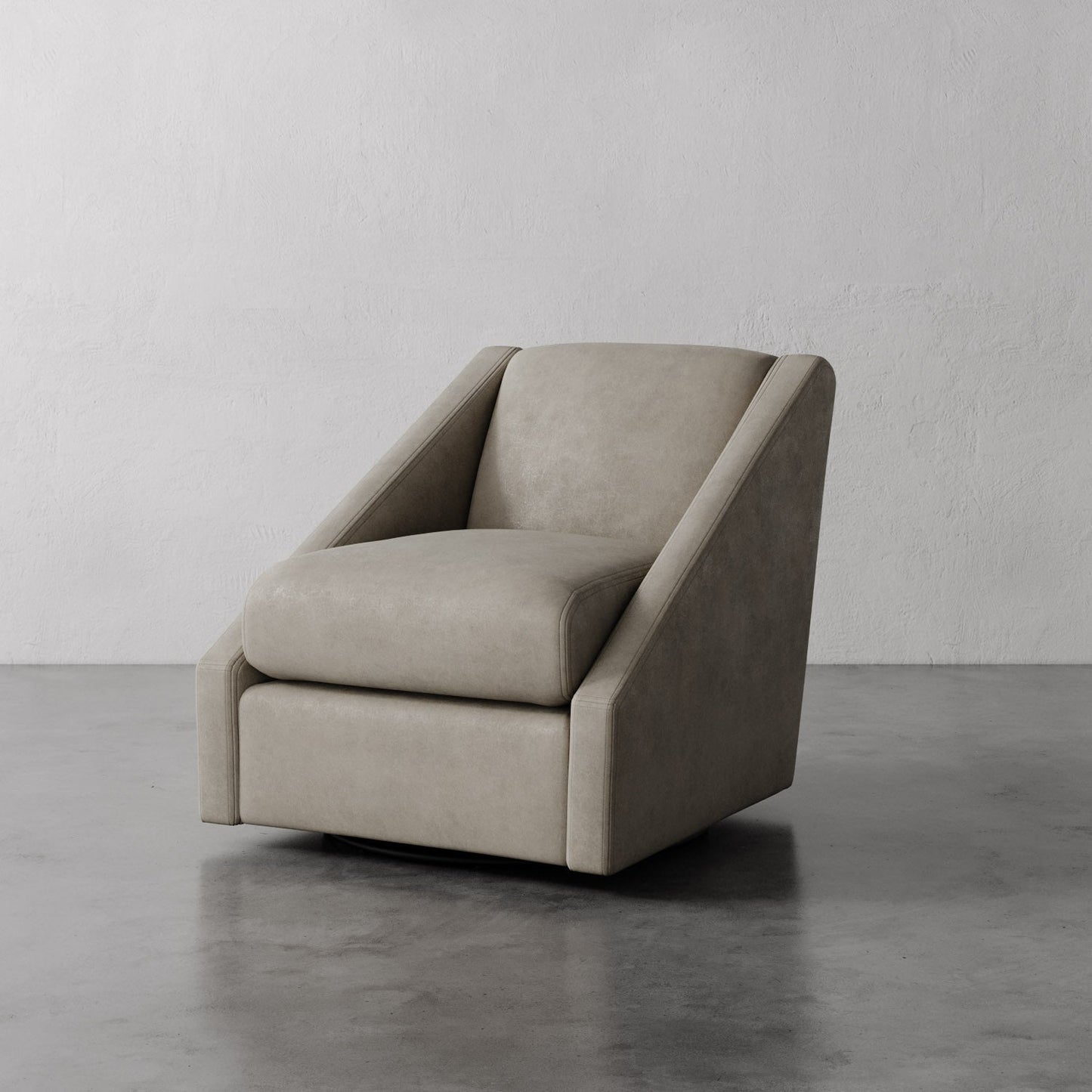 Fontaine Leather Swivel Chair