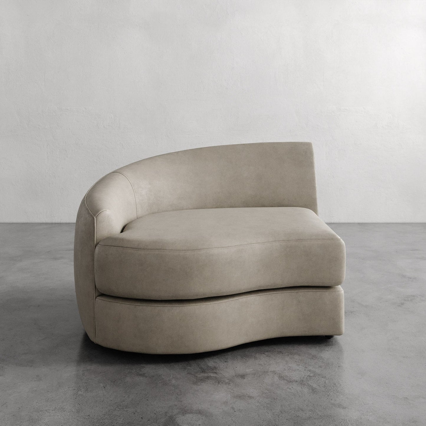 Rulmann Leather Left Arm Chair