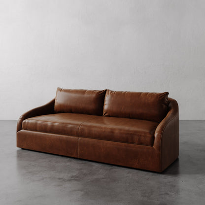 Rousseau Leather Sofa