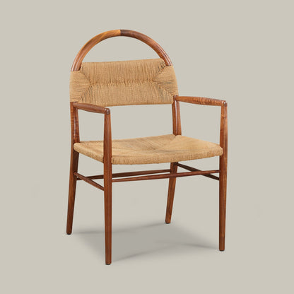 Pernelle Dining Arm Chair (Walnut)