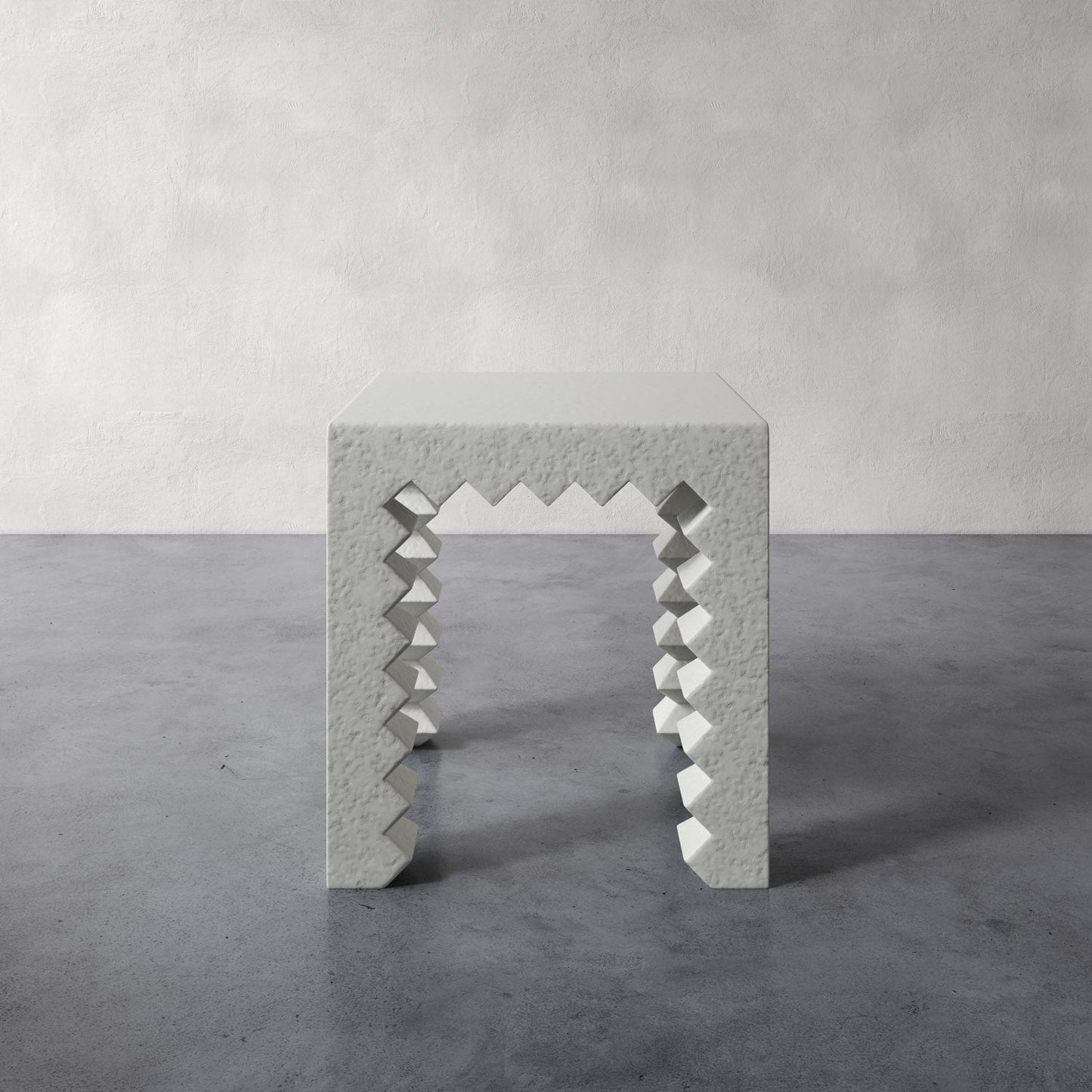 Lucien Plaster Side Table
