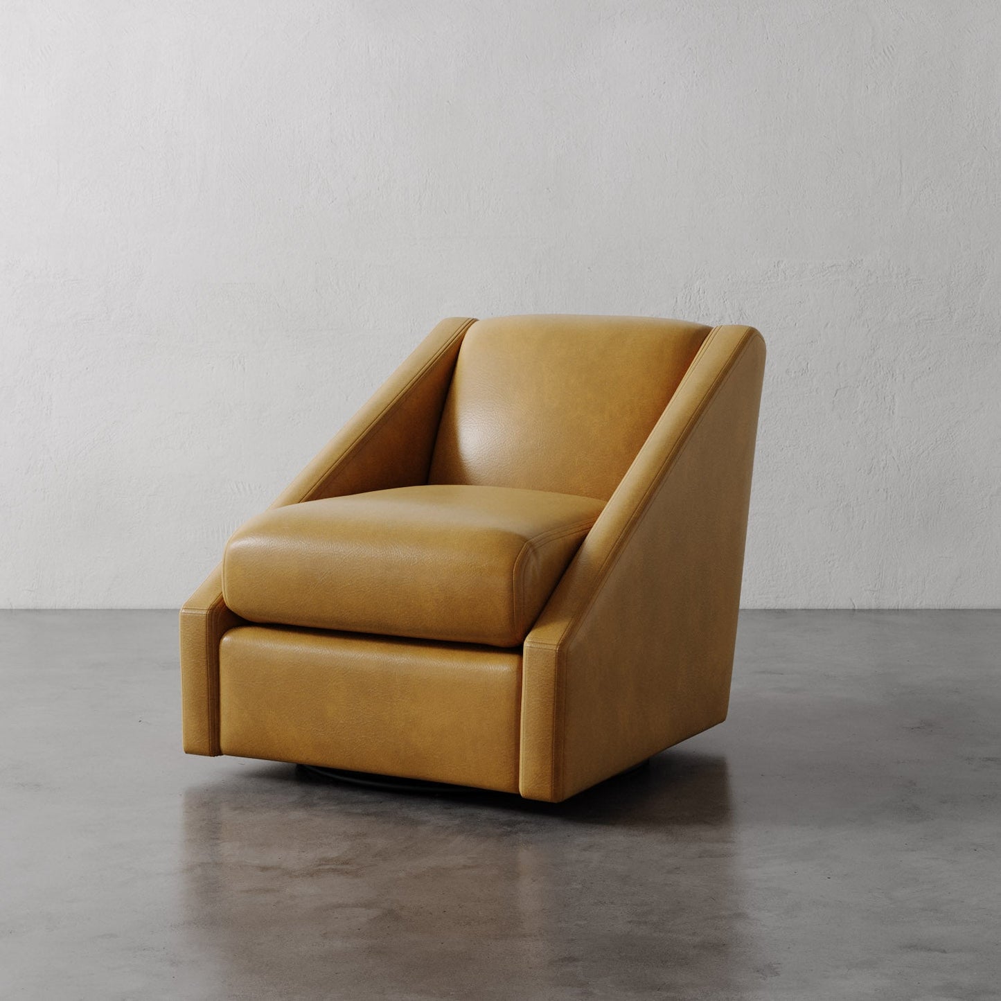 Fontaine Leather Swivel Chair