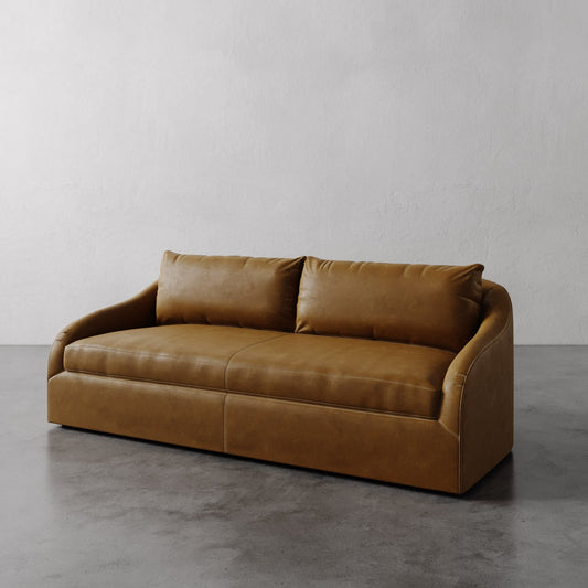 Rousseau Leather Sofa