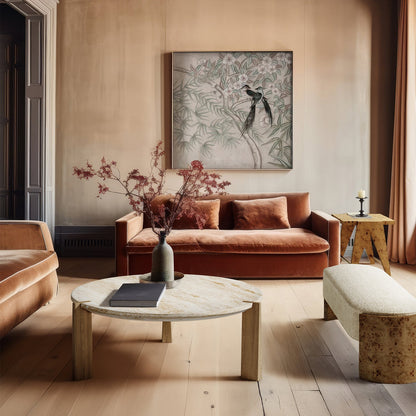 Benoit Bench (Blonde Burl)