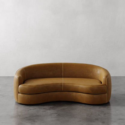 Rulmann Leather Sofa