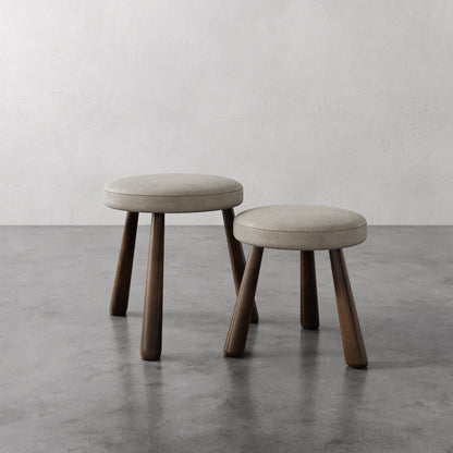 Madeleine Leather Stool