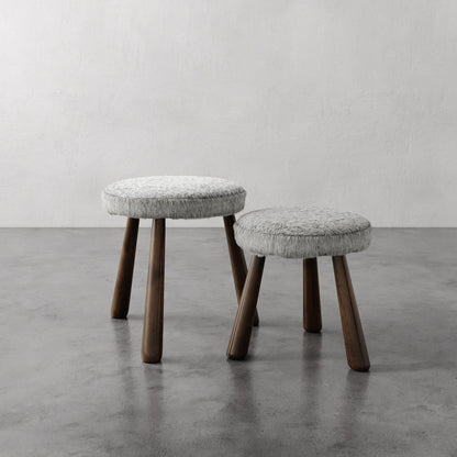 Madeleine Leather Stool