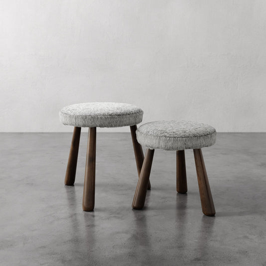 Madeleine Leather Stool