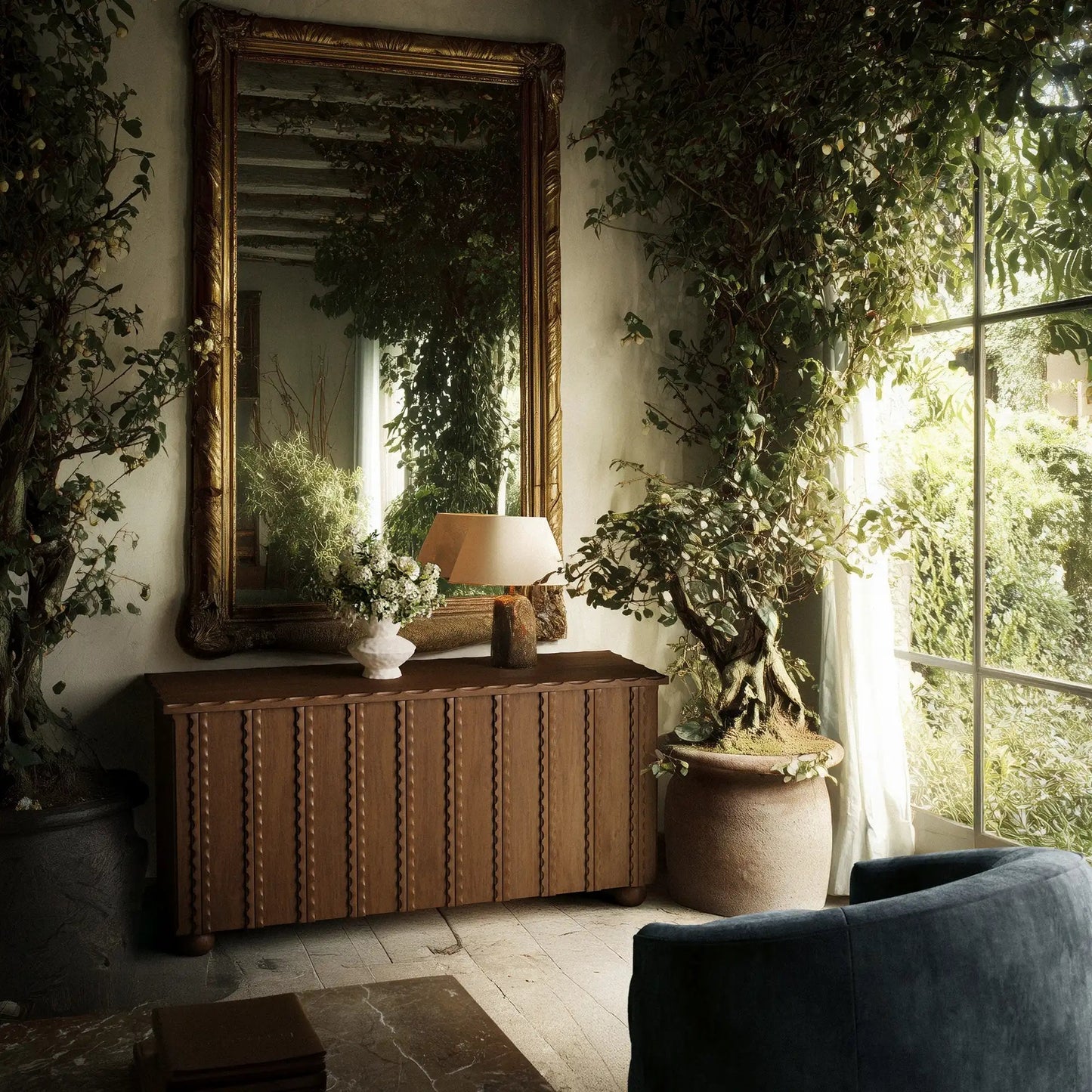 Marchand 4-Door Cabinet