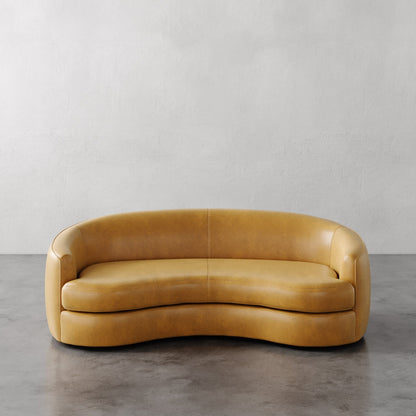 Rulmann Leather Sofa