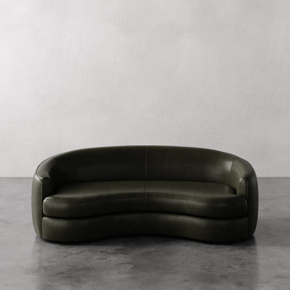 Rulmann Leather Sofa