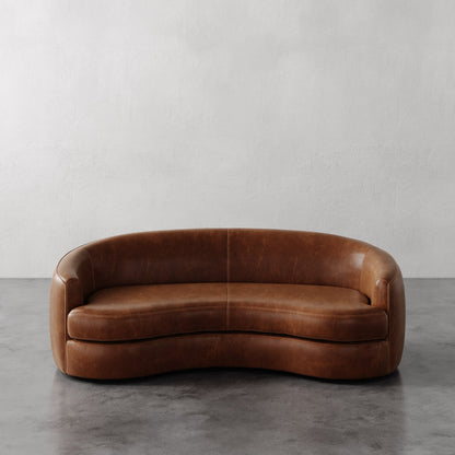 Rulmann Leather Sofa