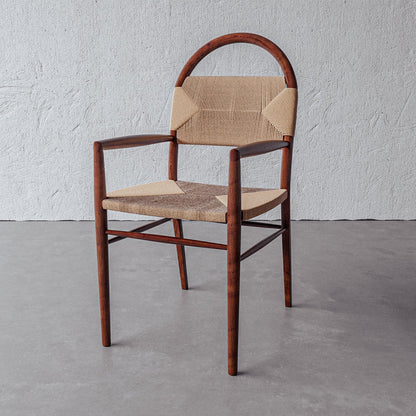 Pernelle Dining Arm Chair (Walnut)