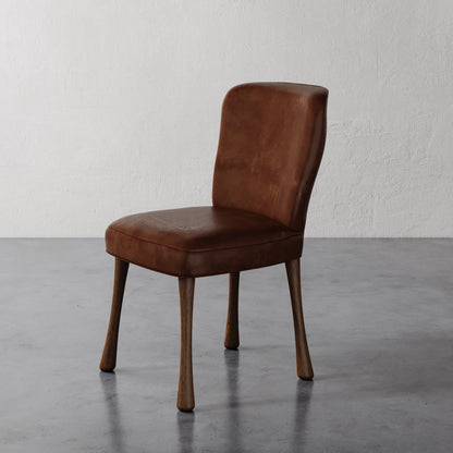 Rozette Leather Dining / Side Chair