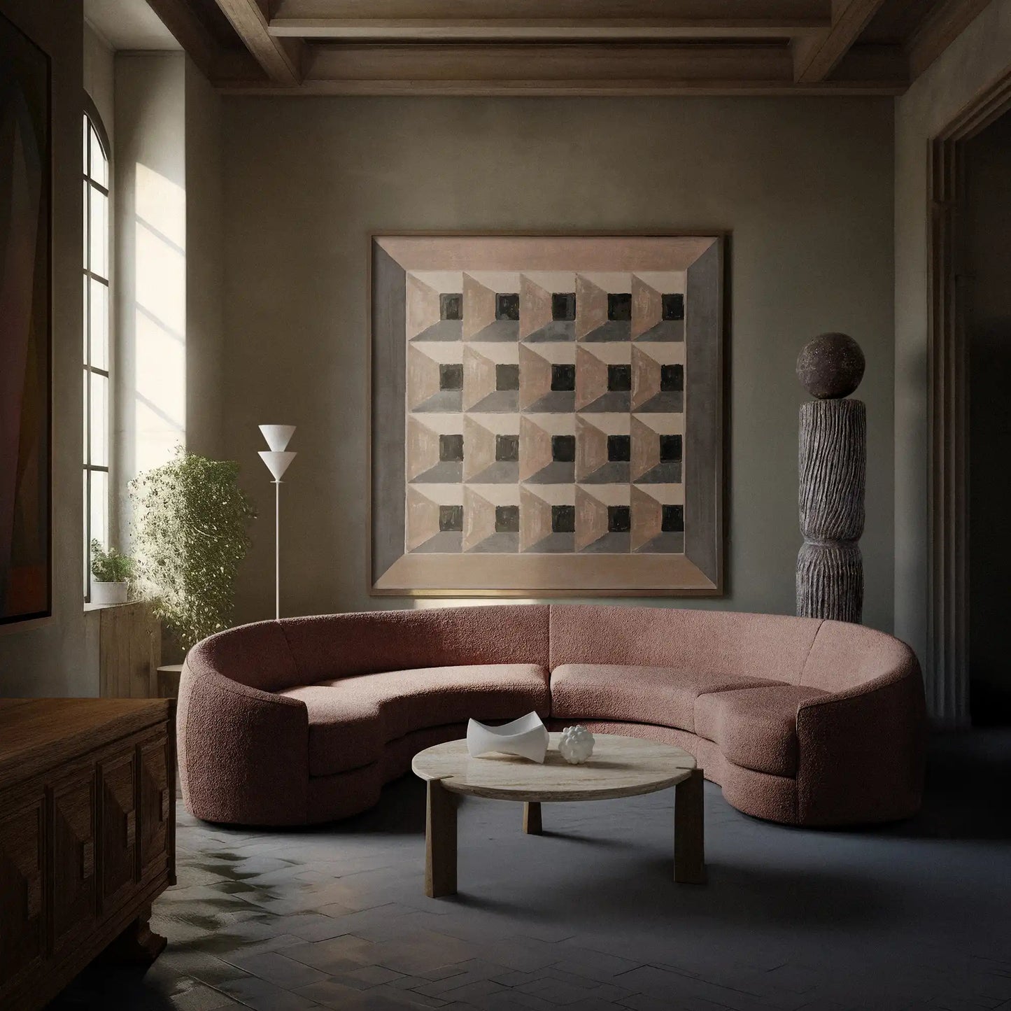 Rulmann 4-Piece Sectional