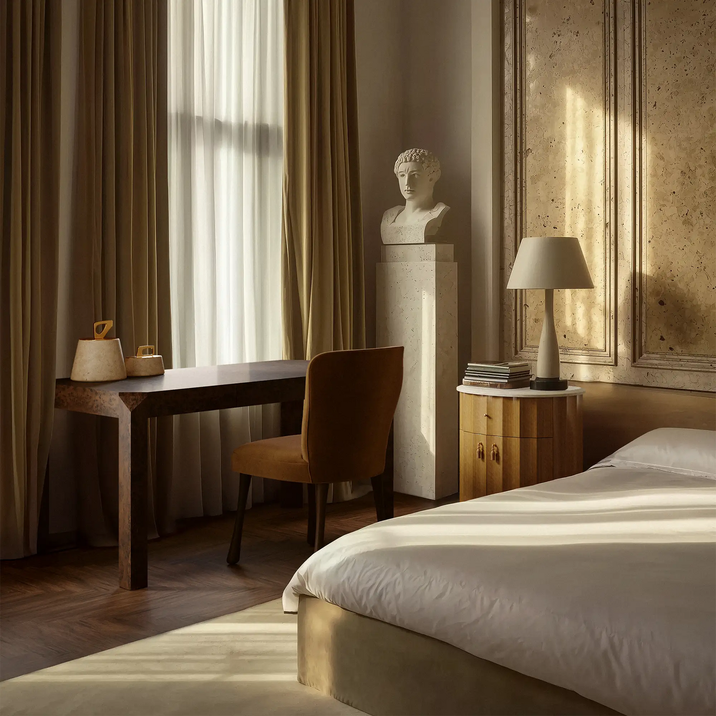 Ondara Fluted Nightstand