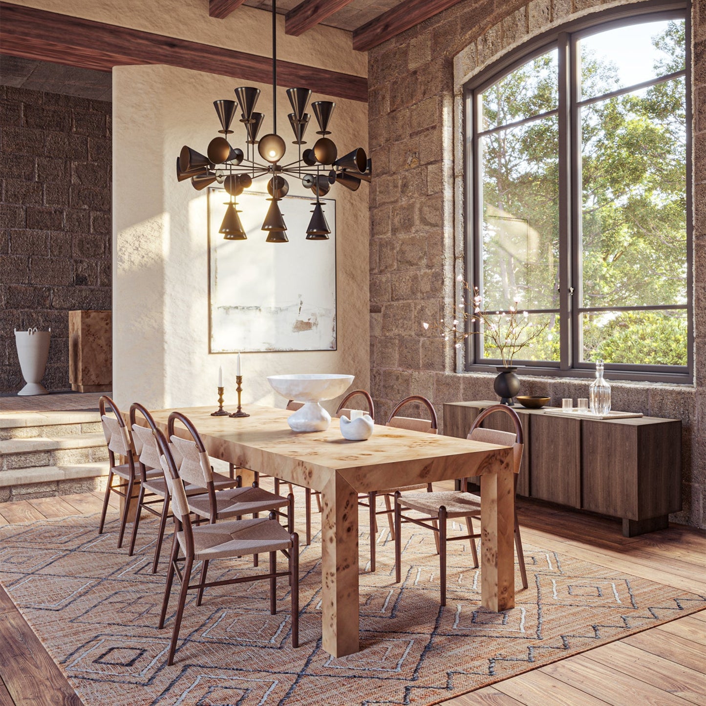 Pernelle Dining Side Chair (Walnut)