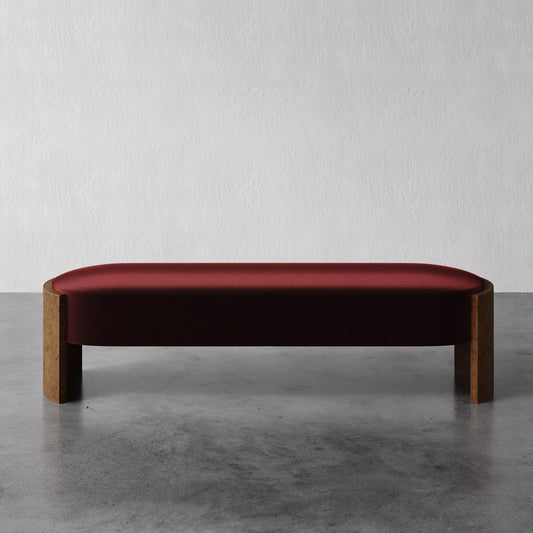 Benoit Bench (Walnut Burl)