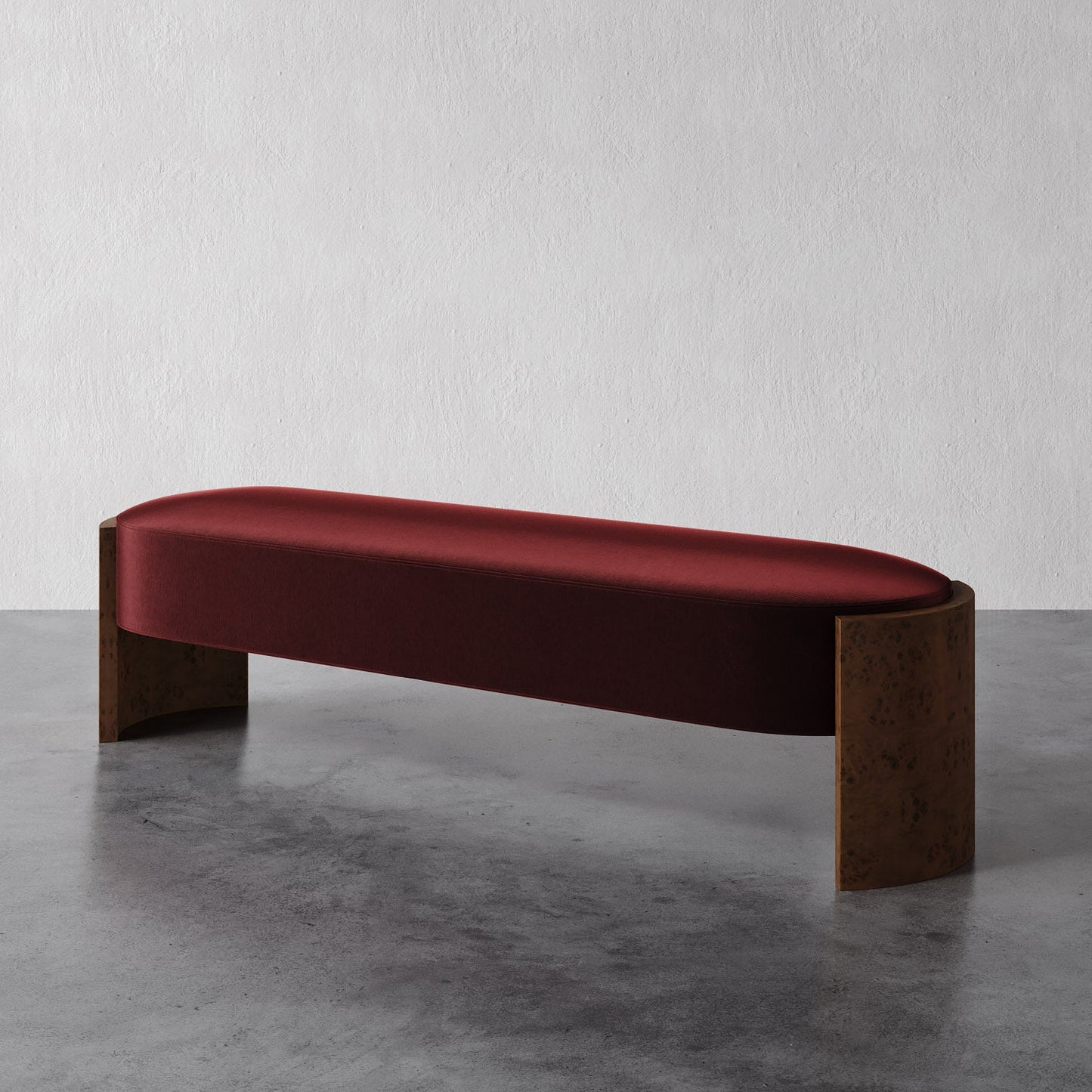Benoit Bench (Walnut Burl)