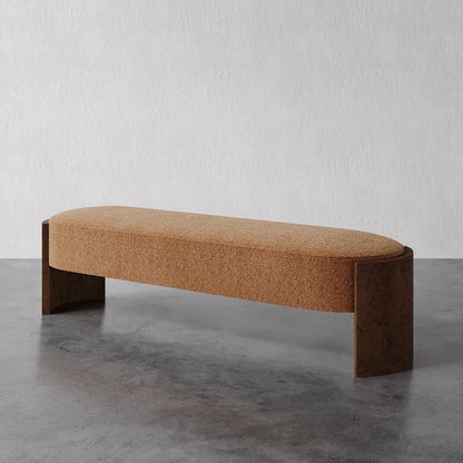 Benoit Bench (Walnut Burl)