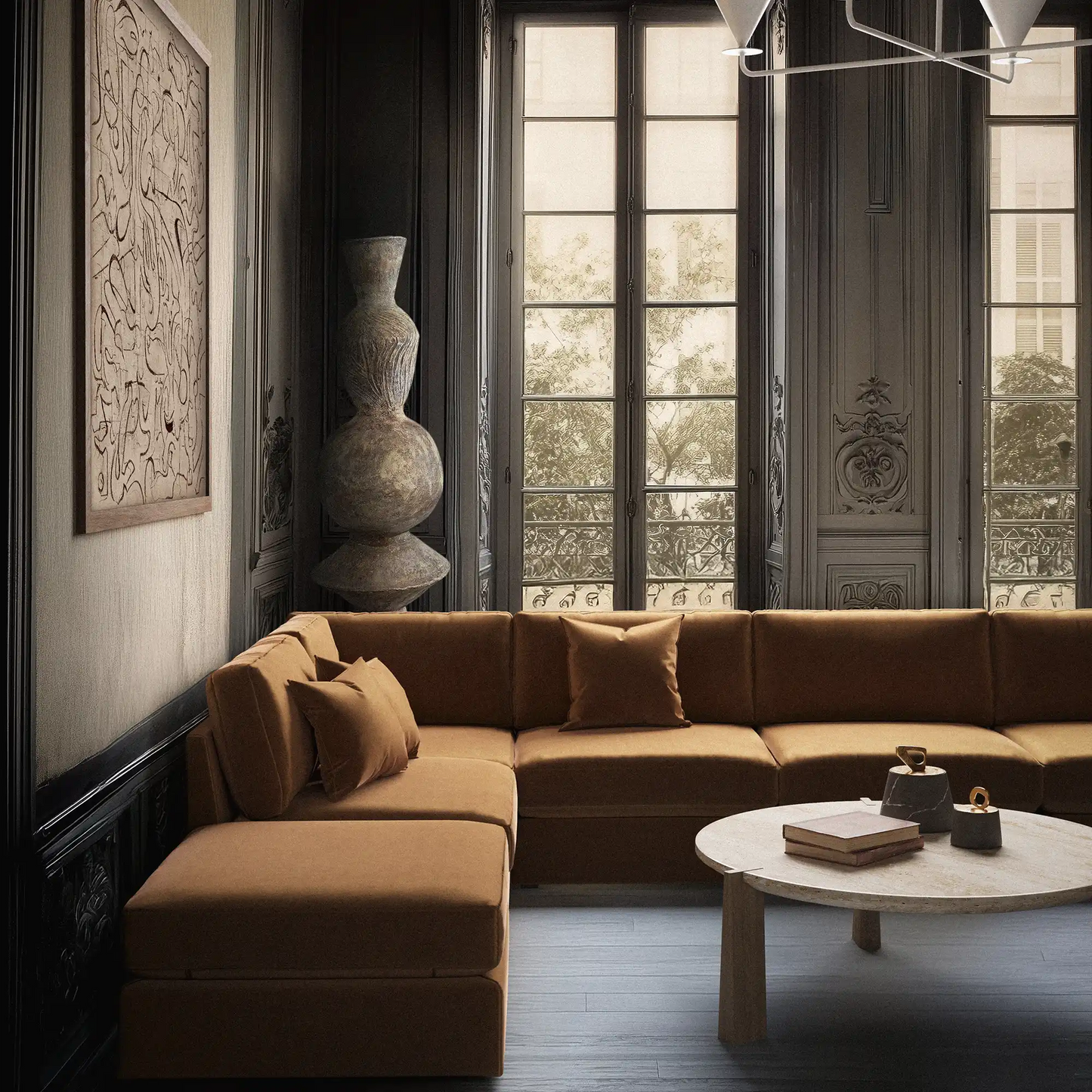 Chanaux 8-Pc Sectional