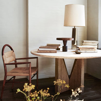 Pernelle Dining Arm Chair (Walnut)