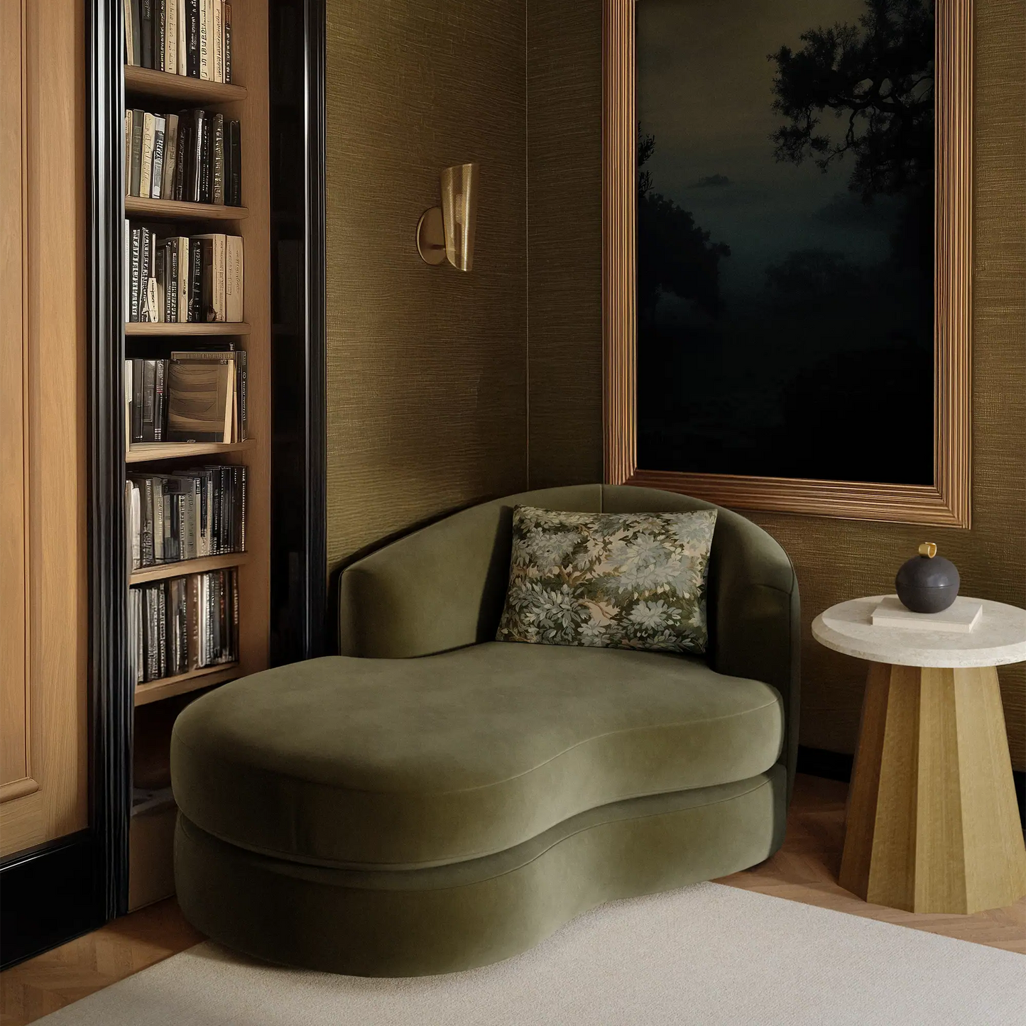 Rulmann Right Arm Chaise