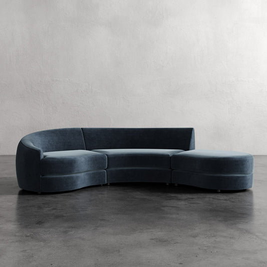 Rulmann 3-Piece Left Sectional