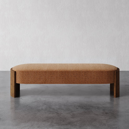 Benoit Bench (Walnut Burl)