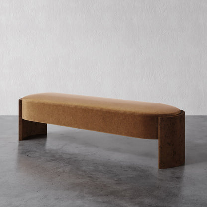 Benoit Bench (Walnut Burl)