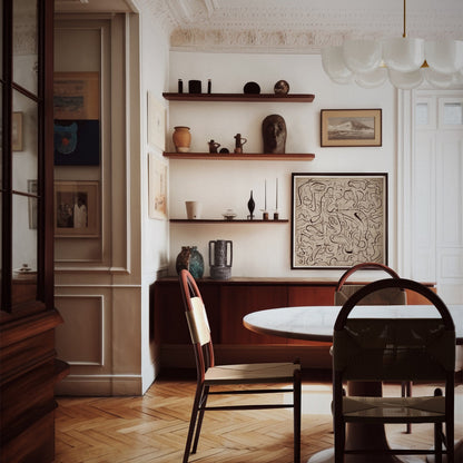 Pernelle Dining Side Chair (Walnut)