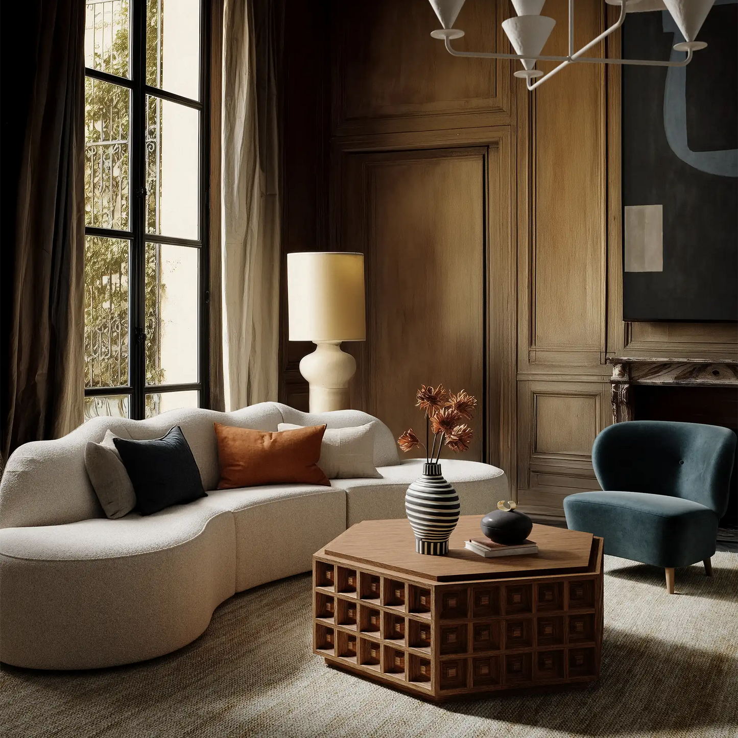 Dubois Hexagonal Coffee Table